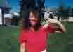 Andrea holding evidence